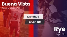 Matchup: Buena Vista High vs. Rye  2017