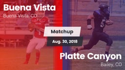 Matchup: Buena Vista High vs. Platte Canyon  2018