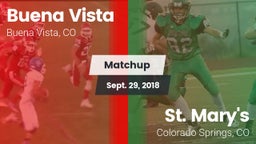 Matchup: Buena Vista High vs. St. Mary's  2018