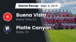 Recap: Buena Vista  vs. Platte Canyon  2019