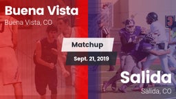 Matchup: Buena Vista High vs. Salida  2019