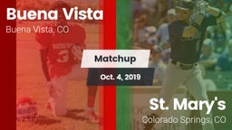 Matchup: Buena Vista High vs. St. Mary's  2019
