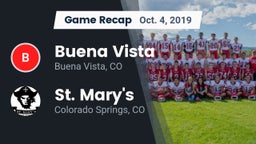 Recap: Buena Vista  vs. St. Mary's  2019