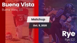 Matchup: Buena Vista High vs. Rye  2020