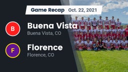 Recap: Buena Vista  vs. Florence  2021