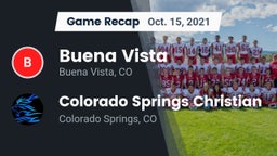 Recap: Buena Vista  vs. Colorado Springs Christian  2021