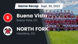 Recap: Buena Vista  vs. NORTH FORK  2022