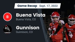 Recap: Buena Vista  vs. Gunnison  2022