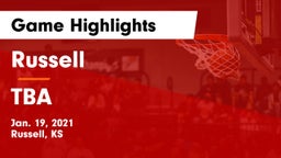 Russell  vs TBA Game Highlights - Jan. 19, 2021