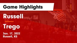 Russell  vs Trego  Game Highlights - Jan. 17, 2022