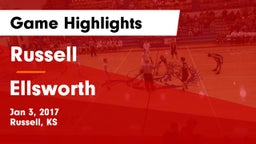 Russell  vs Ellsworth  Game Highlights - Jan 3, 2017