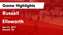 Russell  vs Ellsworth  Game Highlights - Jan 31, 2017