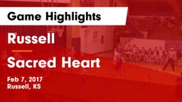 Russell  vs Sacred Heart  Game Highlights - Feb 7, 2017