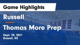 Russell  vs Thomas More Prep Game Highlights - Sept. 28, 2021