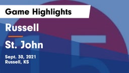 Russell  vs St. John  Game Highlights - Sept. 30, 2021