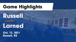 Russell  vs Larned  Game Highlights - Oct. 12, 2021