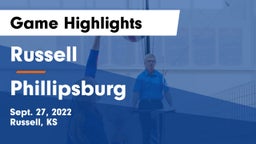 Russell  vs Phillipsburg Game Highlights - Sept. 27, 2022
