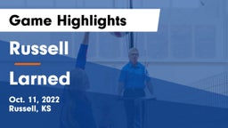 Russell  vs Larned  Game Highlights - Oct. 11, 2022