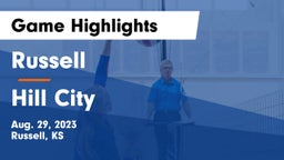 Russell  vs Hill City  Game Highlights - Aug. 29, 2023