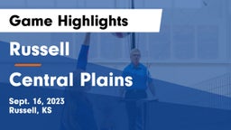 Russell  vs Central Plains  Game Highlights - Sept. 16, 2023