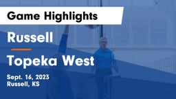 Russell  vs Topeka West  Game Highlights - Sept. 16, 2023