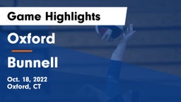 Oxford  vs Bunnell Game Highlights - Oct. 18, 2022