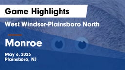 West Windsor-Plainsboro North  vs Monroe Game Highlights - May 6, 2023