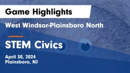 West Windsor-Plainsboro North  vs STEM Civics Game Highlights - April 30, 2024