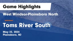 West Windsor-Plainsboro North  vs Toms River South Game Highlights - May 22, 2024