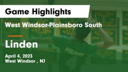 West Windsor-Plainsboro South  vs Linden  Game Highlights - April 4, 2023