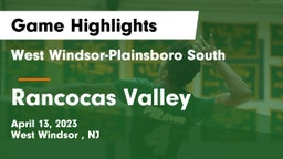 West Windsor-Plainsboro South  vs Rancocas Valley  Game Highlights - April 13, 2023