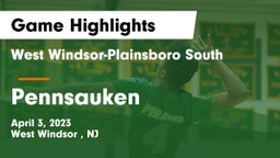 West Windsor-Plainsboro South  vs Pennsauken  Game Highlights - April 3, 2023