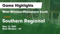 West Windsor-Plainsboro South  vs Southern Regional  Game Highlights - May 16, 2023