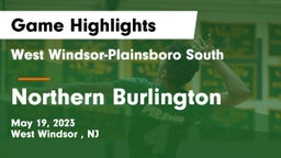 West Windsor-Plainsboro South  vs Northern Burlington Game Highlights - May 19, 2023