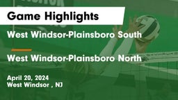 West Windsor-Plainsboro South  vs West Windsor-Plainsboro North  Game Highlights - April 20, 2024