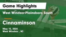 West Windsor-Plainsboro South  vs Cinnaminson  Game Highlights - May 15, 2024
