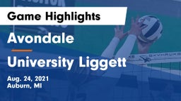 Avondale  vs University Liggett Game Highlights - Aug. 24, 2021