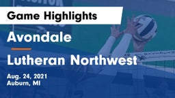 Avondale  vs Lutheran Northwest Game Highlights - Aug. 24, 2021
