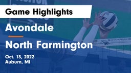 Avondale  vs North Farmington  Game Highlights - Oct. 13, 2022