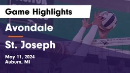 Avondale  vs St. Joseph Game Highlights - May 11, 2024