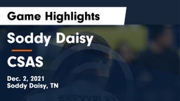 Soddy Daisy  vs CSAS Game Highlights - Dec. 2, 2021