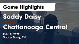 Soddy Daisy  vs Chattanooga Central Game Highlights - Feb. 8, 2022