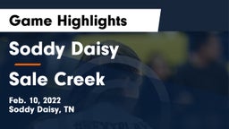Soddy Daisy  vs Sale Creek  Game Highlights - Feb. 10, 2022