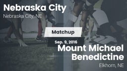 Matchup: Nebraska City High vs. Mount Michael Benedictine 2016