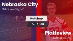 Matchup: Nebraska City High vs. Platteview  2017