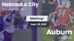 Matchup: Nebraska City High vs. Auburn  2018