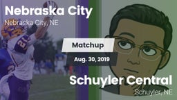 Matchup: Nebraska City High vs. Schuyler Central  2019