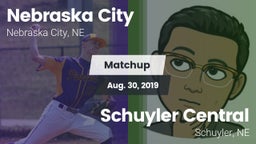 Matchup: Nebraska City High vs. Schuyler Central  2019