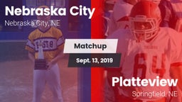 Matchup: Nebraska City High vs. Platteview  2019