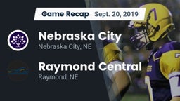 Recap: Nebraska City  vs. Raymond Central  2019